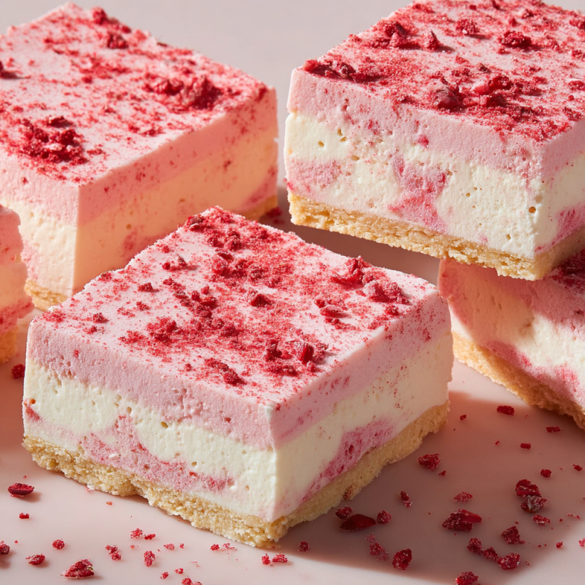 Straw Ice Cake