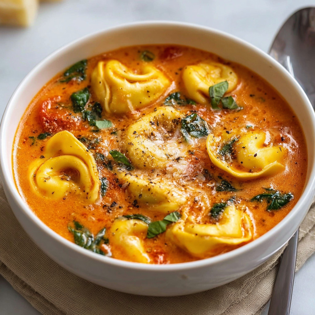 A bowl of soup with pasta and vegetables.