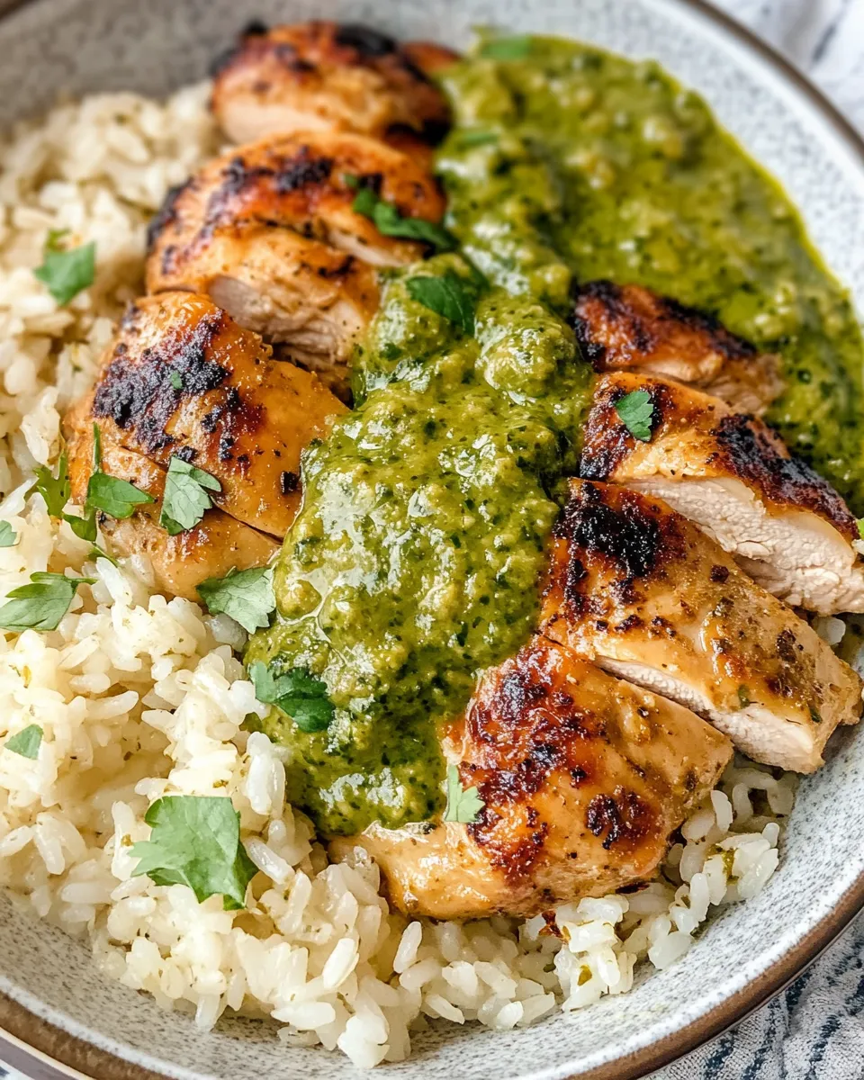 A plate of rice and chicken.