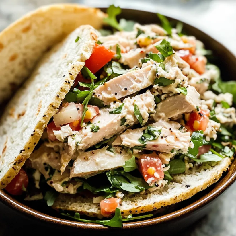A bowl of Italian tuna salad.