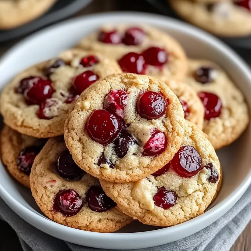 A white bowl filled with cookies.