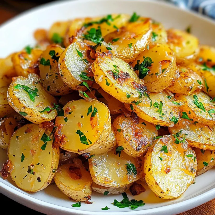 A white bowl filled with cooked potatoes.