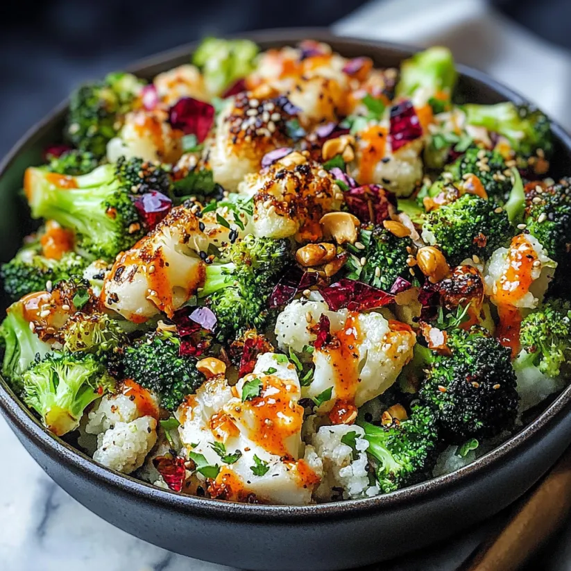A bowl of broccoli with a sauce.