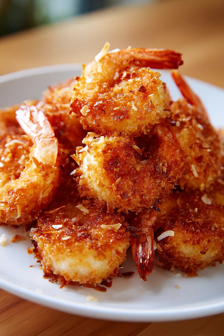 A plate of Red Lobster Coconut Shrimp.