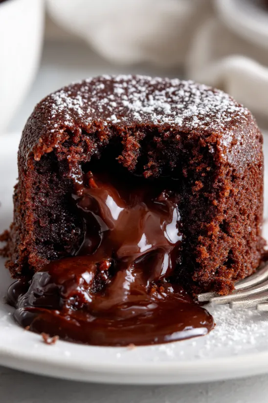 A slice of chocolate cake with chocolate drizzled on top.