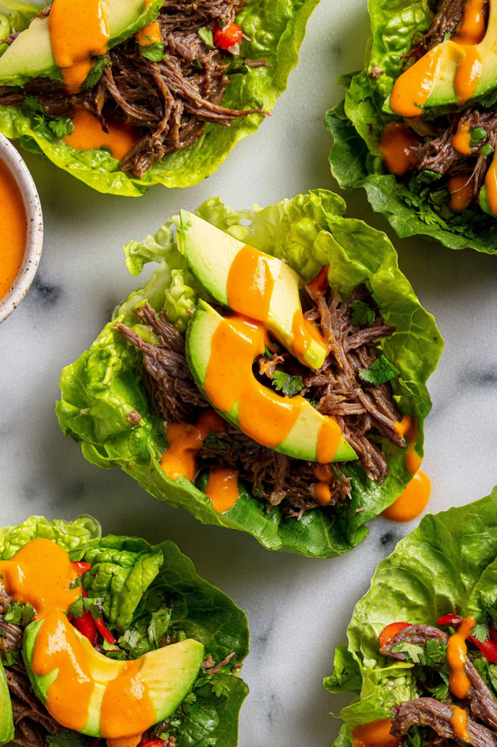 Salpicon is a Mexican chilled beef salad.