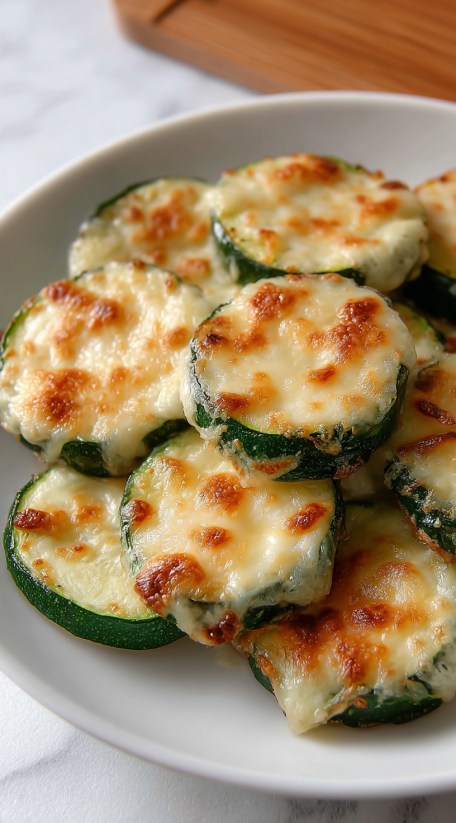 Baked Parmesan Zucchini.