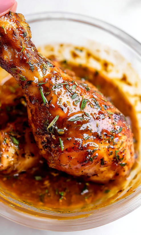 Air fried sweet chili chicken wings.