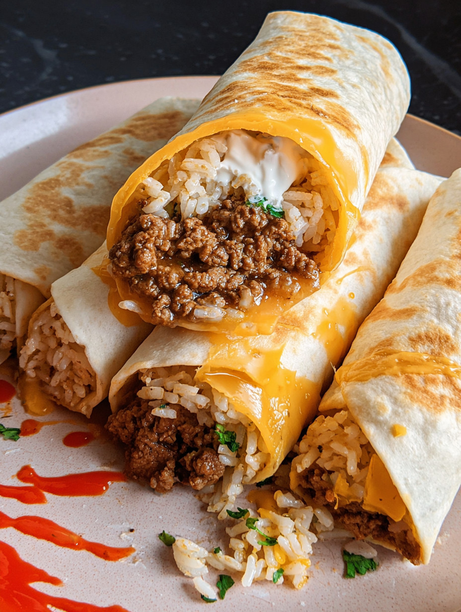 A plate of Quesaritos.