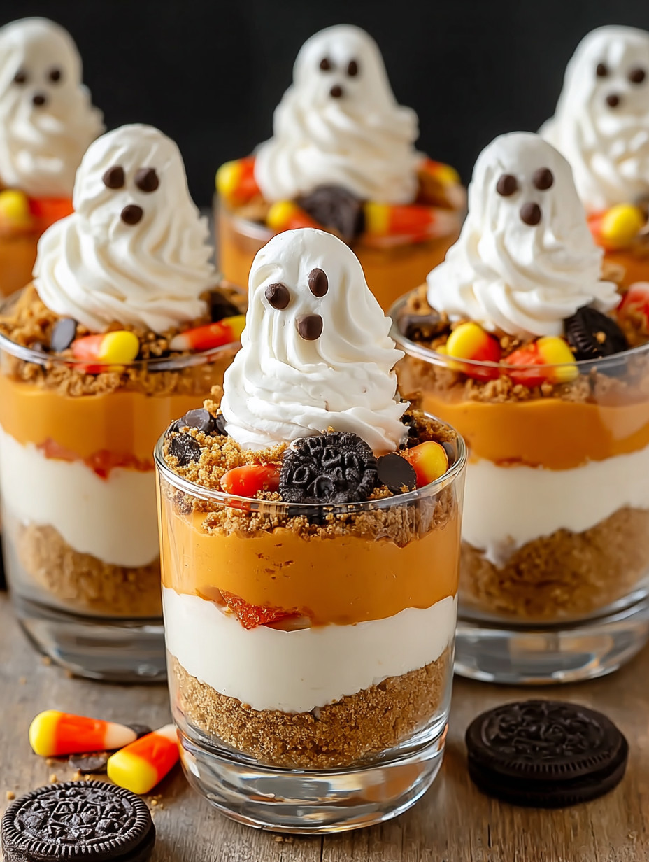 No-Bake Halloween Cheesecake Parfaits that Wow Every Guest.