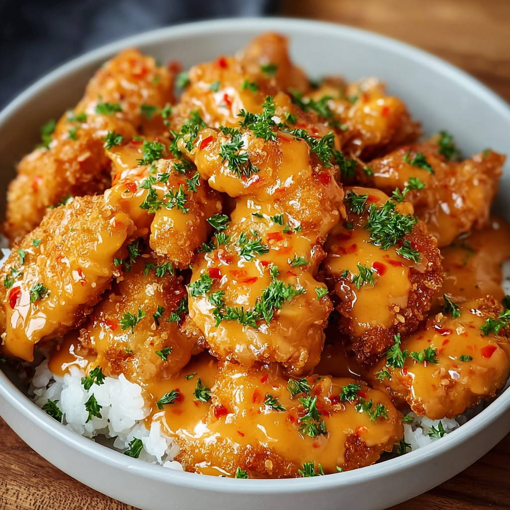 A bowl of bang bang chicken.
