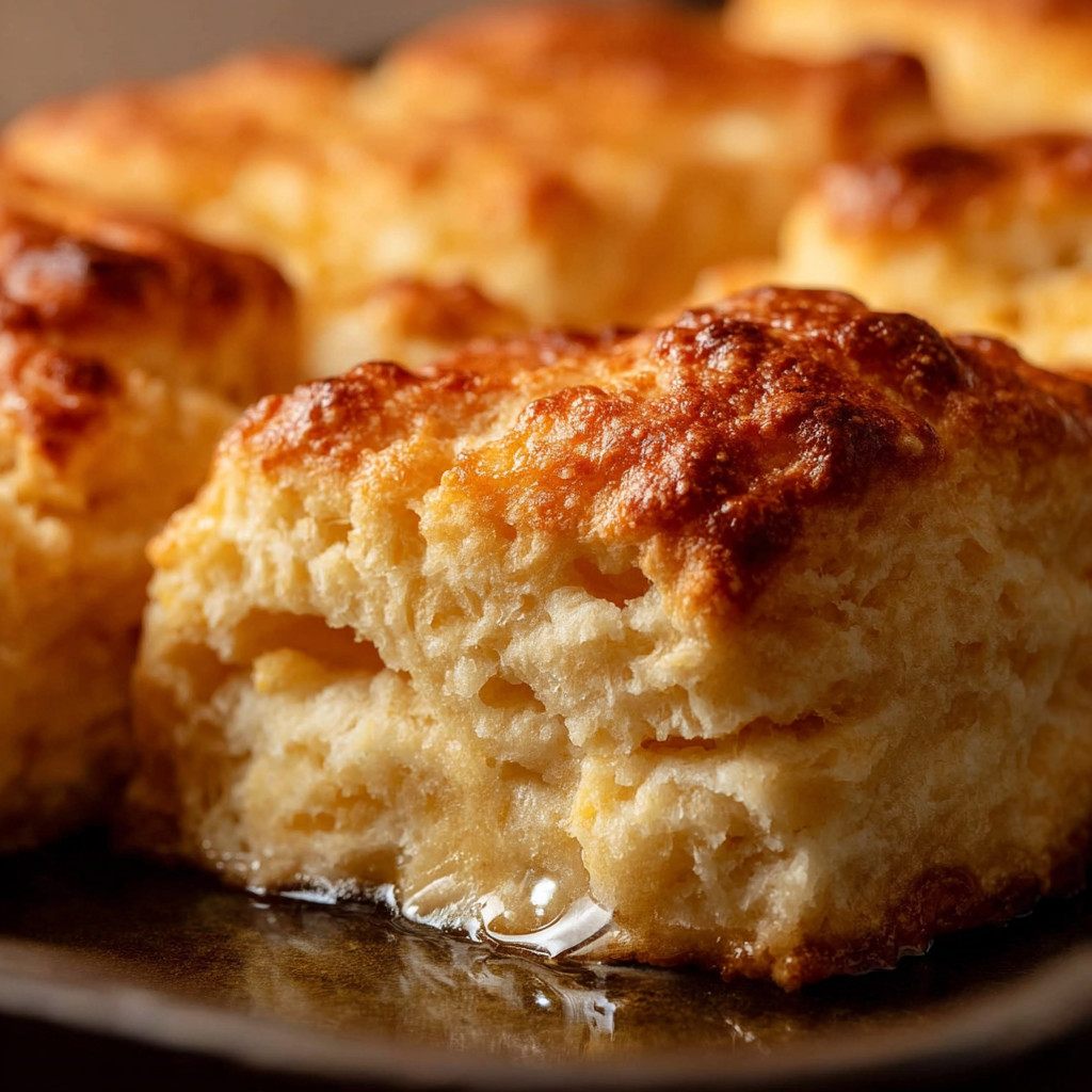 A plate of butter swim biscuits.