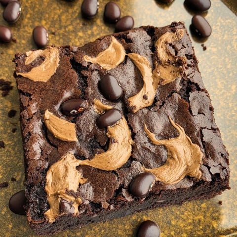 A piece of chocolate cake with chocolate chips.